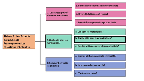 Quelle vie pour les marginalisés? Quelle aide pour les marginalisés- A Level French- y2