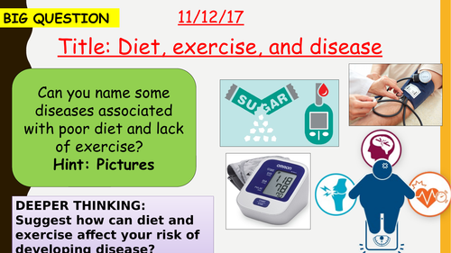 AQA new specification-Diet, exercise and disease-B7.4