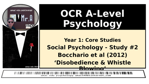 OCR A-Level Psychology: Core Study #2 Bocchario et al (2012)