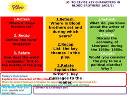 Blood Brothers context/Mrs Johnstone | Teaching Resources