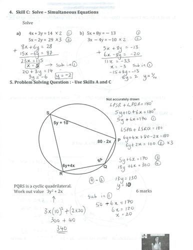 problem solving maths gcse 9 1