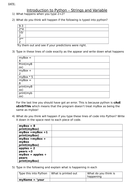KS3 Python - Introduction | Teaching Resources