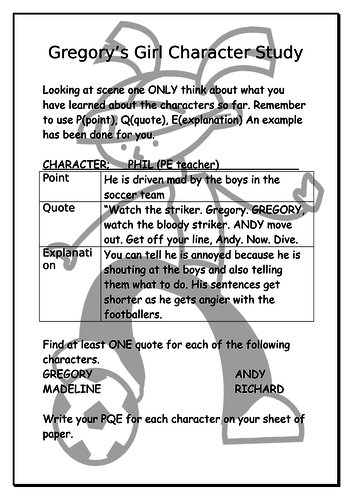 Gregory's Girl Bill Forsyth Resources Teaching Resources