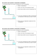 4. describe one way in which plants can adapt to changes in water supply. image