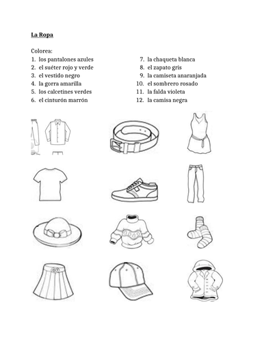 ropa-clothing-in-spanish-colorea-worksheet-1-teaching-resources