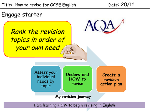 How to revise GCSE English beginners