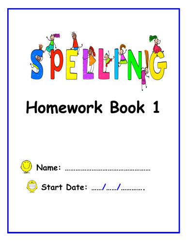 Year 2 - Spelling Homework Book