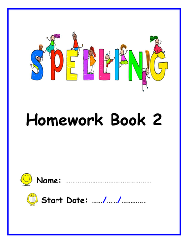 Year 2 - Spelling Homework Book - Version 2
