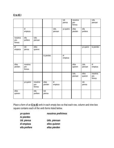 e-to-ie-verbs-in-spanish-sudoku-teaching-resources