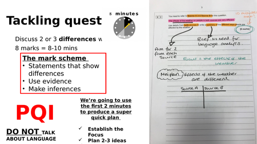 AQA English language exam revision 3 - paper 2 WALKING TALKING MOCK style GCSE 9-1