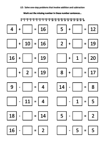 Year 1 Worksheet Generators | Teaching Resources