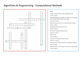 A Level Computer Science Revision Starter / Extension Worksheet ...