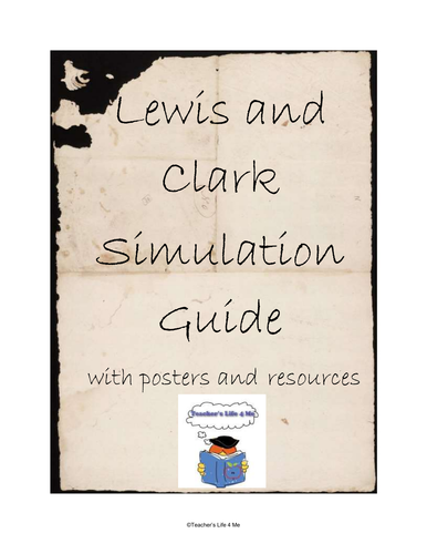 Lewis And Clark Simulation Teaching Resources
