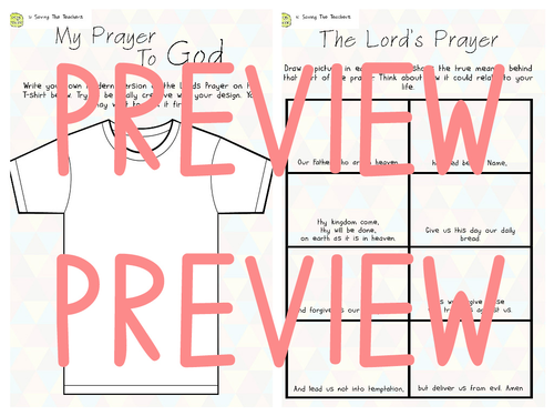 The Lord's Prayer PowerPoint and Activities | Teaching Resources