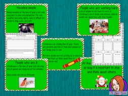 Thinking Of Others At Christmas Complete Pshe Lesson Teaching Resources