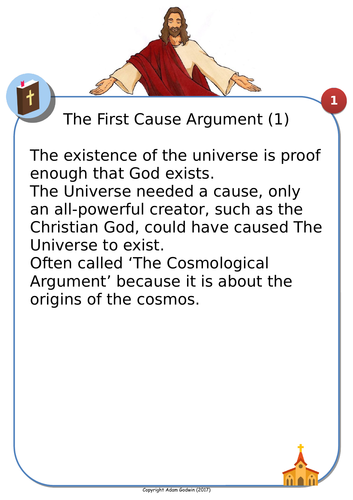 the-design-argument-first-cause-argument-gcse-rs-existence-of-god