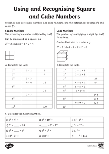 recognise-and-use-square-numbers-and-cube-numbers-year-5-teaching-resources