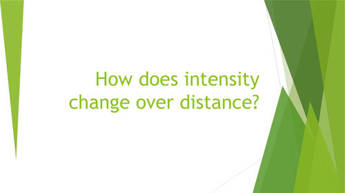 BTEC Level 3 Applied Science Unit 1 C- Physics - Inverse Square Law