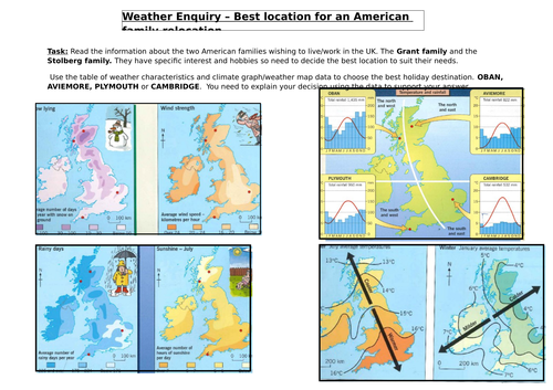 KS3 weather - L10 - assessment - fully resourced