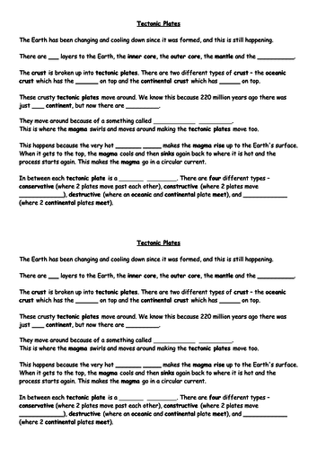 KS3 tectonics - L6 what caused earthquakes - fully resourced