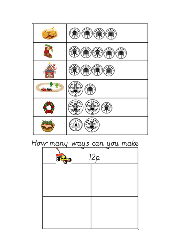 Christmas Money Year 1 Lesson Bundle