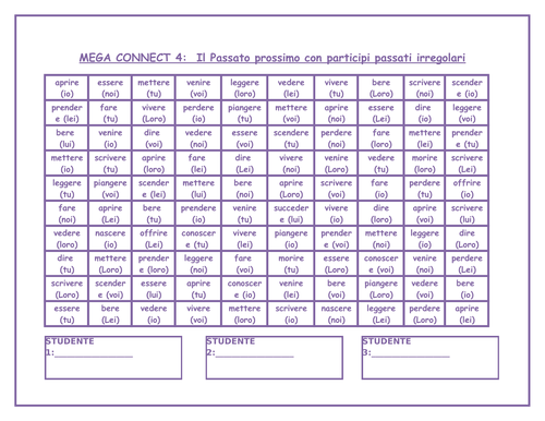 passato-prossimo-italian-irregular-verbs-mega-connect-4-game-teaching