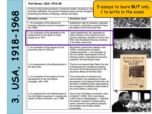 higher history obstacles to civil rights essay