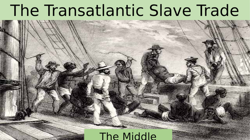 Market Place Activity: The Middle Passage - Conditions on a Slave Ship ...