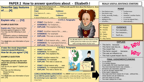 GCSE HISTORY Edexcel 1 9 How To Answer All Types Of Exam Question 