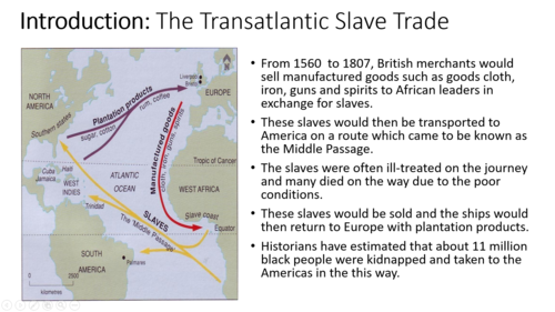 Transatlantic Slave Trade: Middle Passage | Teaching Resources