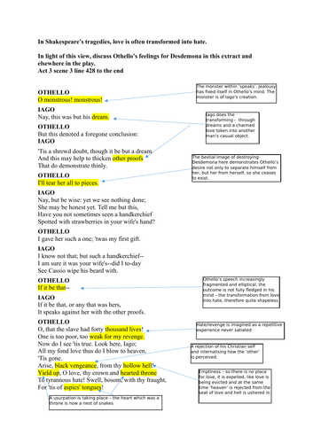 othello extract essay