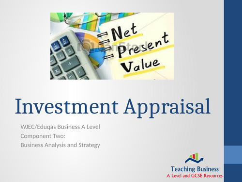 Investment Appraisal