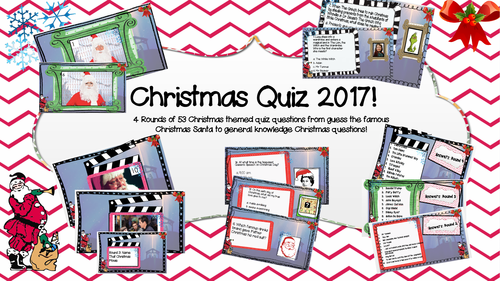 Christmas Quiz 2017! | Teaching Resources