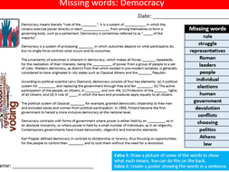 Democracy lesson plan 5th grade picture