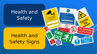 Employability Skills: Health and Safety Signs | Teaching Resources