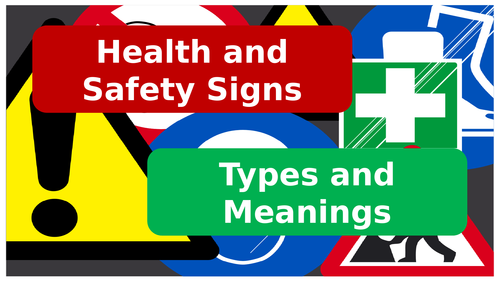 Employability Skills: Health and Safety Signs | Teaching ...