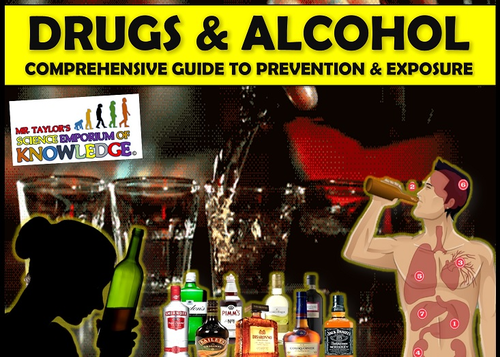 Drugs and Alcohol 3D Animated PowerPoint Teaching Resources