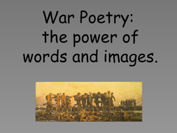 'Dulce et decorum est' analysis | Teaching Resources