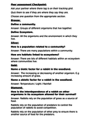 Ecosystems (Lesson Observation) Themed on Finding Nemo by