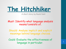 Character analysis of the hitch hiker by roald dahl essay picture