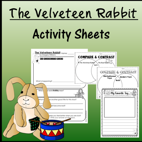 The Velveteen Rabbit Activity Sheets *Print and Go* | Teaching Resources
