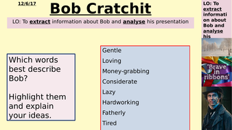Bob Cratchit Character Analysis