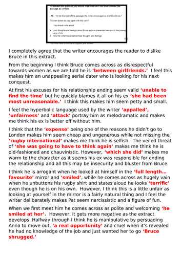 GCSE English Language 9-1 Paper 1 Reading - The 'EVALUATION' question ...