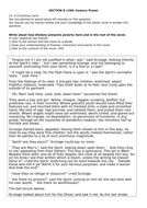 6 x A Christmas Carol extract exam questions EDUQAS GCSE English