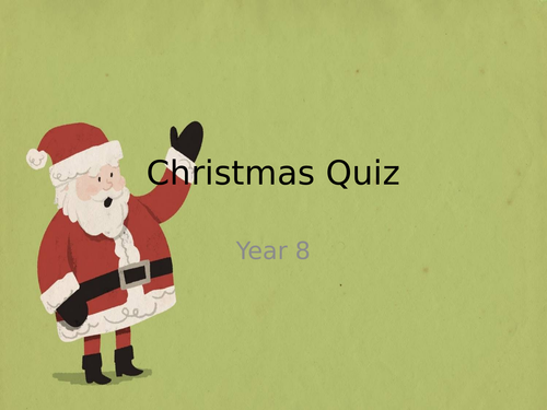 Christmas, Activate 2-based Science Quiz - complete with 'Where's Santa Claus' activity