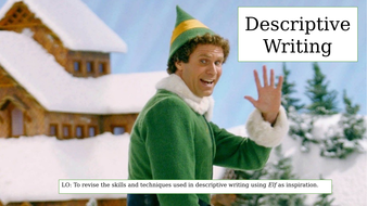 Christmas Descriptive Writing  Teaching Resources