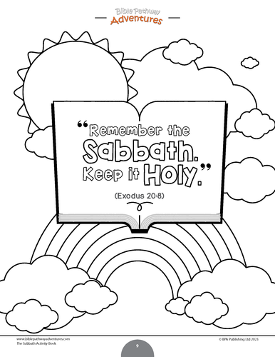 The Sabbath Activity Book | Teaching Resources