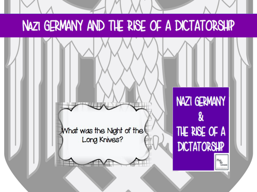 Nazi Germany & the Rise of a Dictatorship: Lesson 10: What was the ...