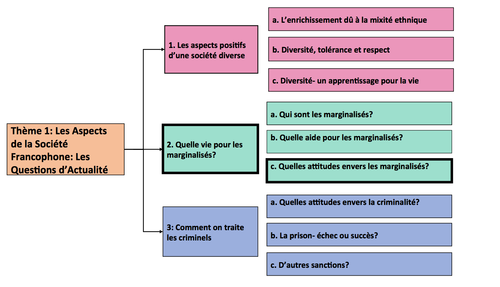 Quelle vie pour les marginalisés- Quelles attitudes envers les marginalisés? A Level French- year 2