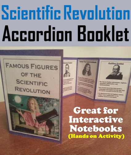 Scientific Revolution Accordion Booklet